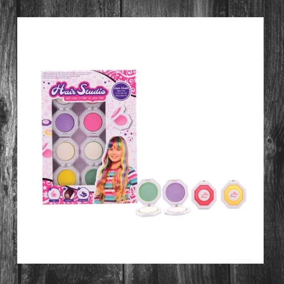 Set de cretă pentru colorarea părului, 4 culori – 445854
