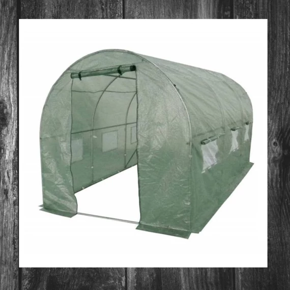 HAPPY GREEN – Seră din folie 2 x 3,5 m, verde – 50645011