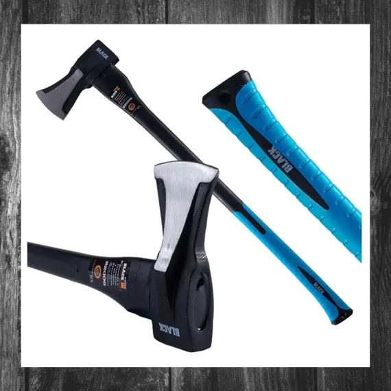 Topor de Despicat BLACK 2200G – Fibră de Sticlă + Cauciuc, Putere și Precizie – Cod 54655