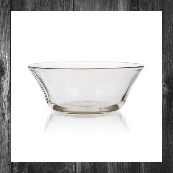 Bol din sticlă 16,5 cm – Transparent – 59PP165BDP
