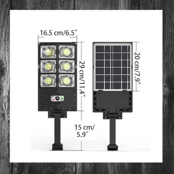 600w iluminat stradal solar