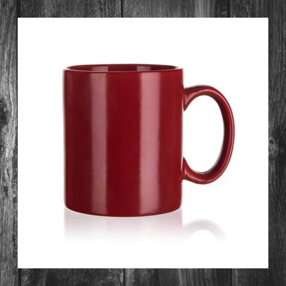 Cană ceramică MAT 350 ml – Burgund – 60210309
