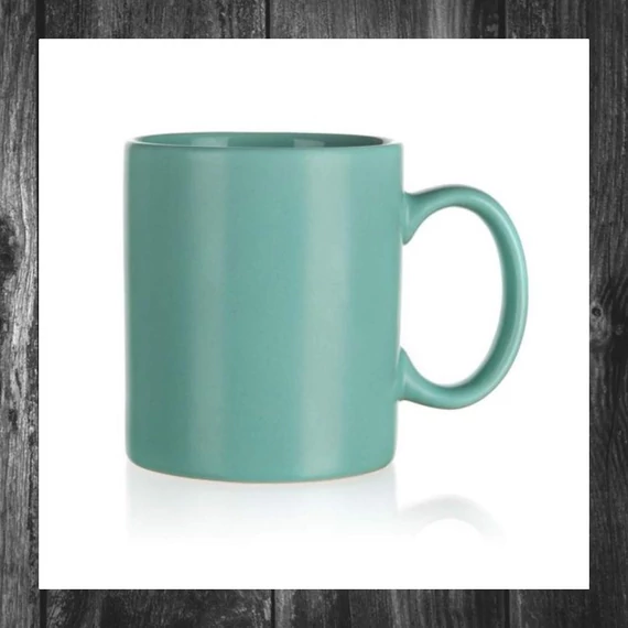 Cană ceramică MAT 350 ml – Albastru Mentă – 60210313
