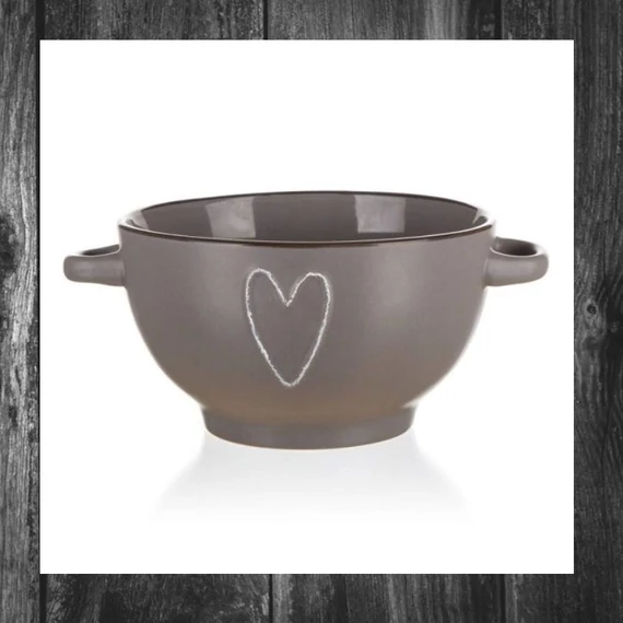 Vas ceramic BANQUET HEART 660 ml – Maro – 60221526B
