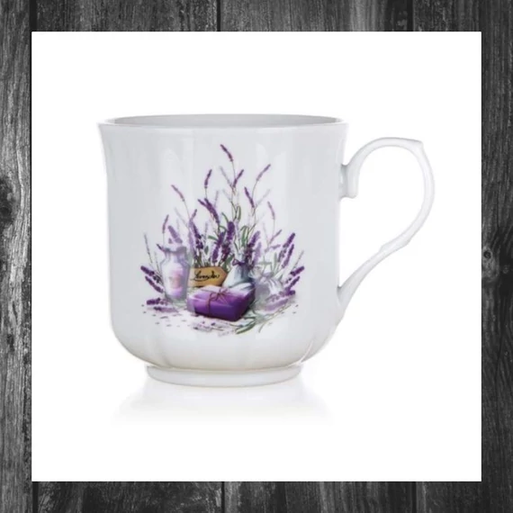 Cană ceramică BEGER MAXI LAVENDER 560 ml – 60221622
