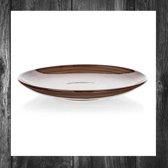Farfurie întinsă BANQUET PALAS, 27 cm, maro 60322816
