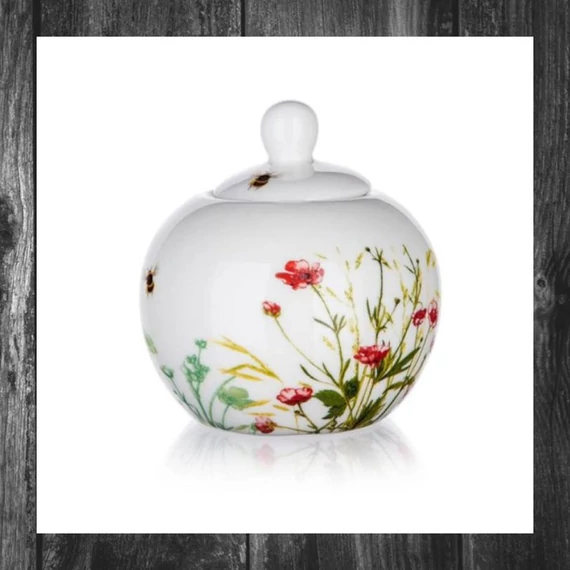 BANQUET MEADOW Recipient pentru zahăr din ceramică, 280 ml 60335241