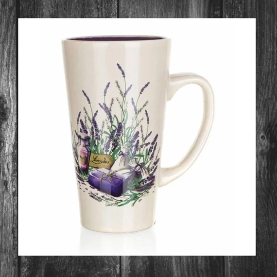 BANQUET Cană Înaltă din Ceramică lavandă 450 ml 60HH200L