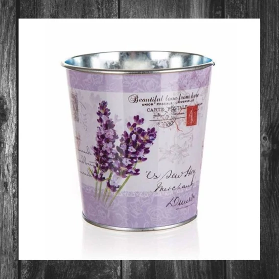 HOME DECOR LAVENDER – suport metalic pentru flori, 10 x 10 x 7,5 cm 63918651