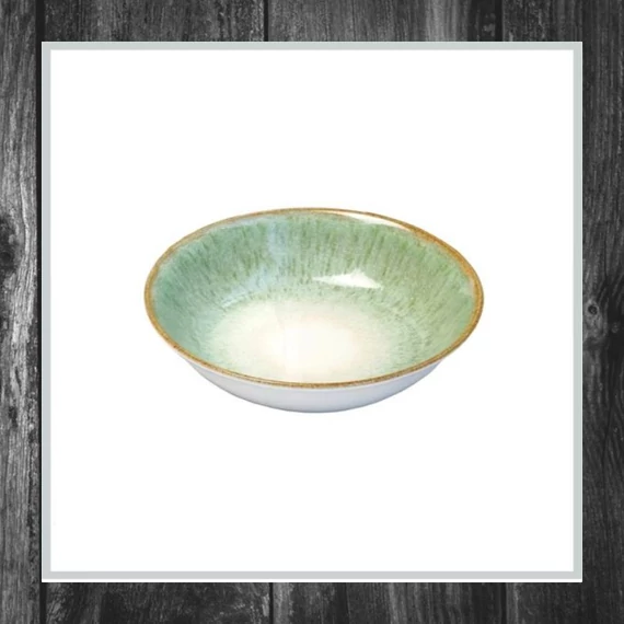 Perfect Home Farfurie adâncă pentru supă, 21,6 × 5 cm, verde mărgăritar 72259
