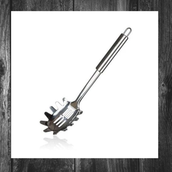 Lingură pentru paste Gastex 30 × 8 cm din oțel inoxidabil Azora 84762026
