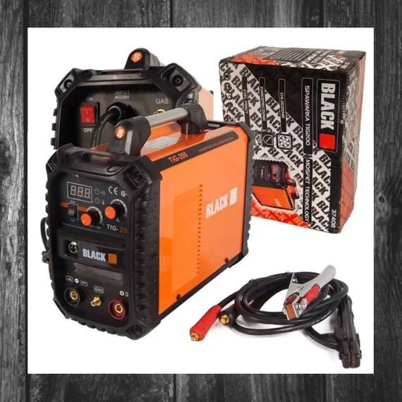 BLACK Aparat de Sudură Invertor 200A TIG - 37408