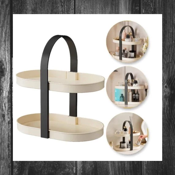 Suport de depozitare elegant, 2 niveluri CB57

