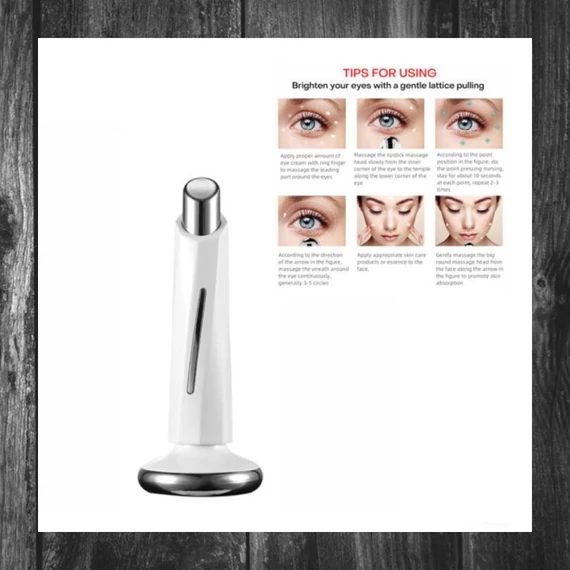 Aparat de Masaj Facial cu LED, Vibrații și Magnet Cenocco CC-9102