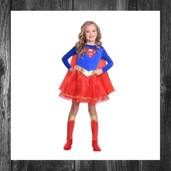 Costum Supergirl – 6-8 ani DPA9906075
