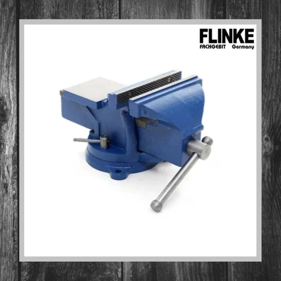 Flinke Menghină Rotativă din Fontă 200mm FK200S – Fixare Stabilă și Durabilitate Maximă