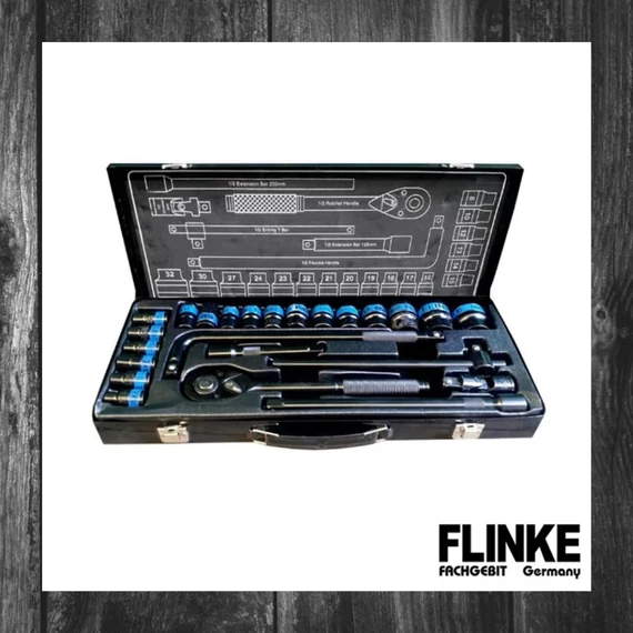 Flinke Set de chei tubulare 24 piese FK2403