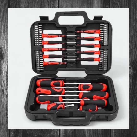 Fischer FS-1058 – Set de șurubelnițe și capete bit, 58 piese FS-1058 

