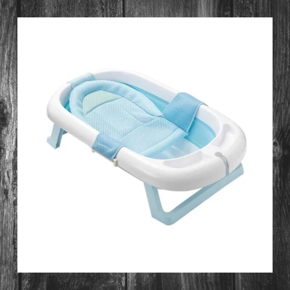 Cadă pliabilă pentru bebeluși cu plasă Timelesstools – HOP1001308-1