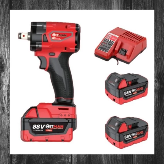Șurubelniță cu impact cu acumulator Hitman HT-M18-6806XC – 950 Nm, 88V