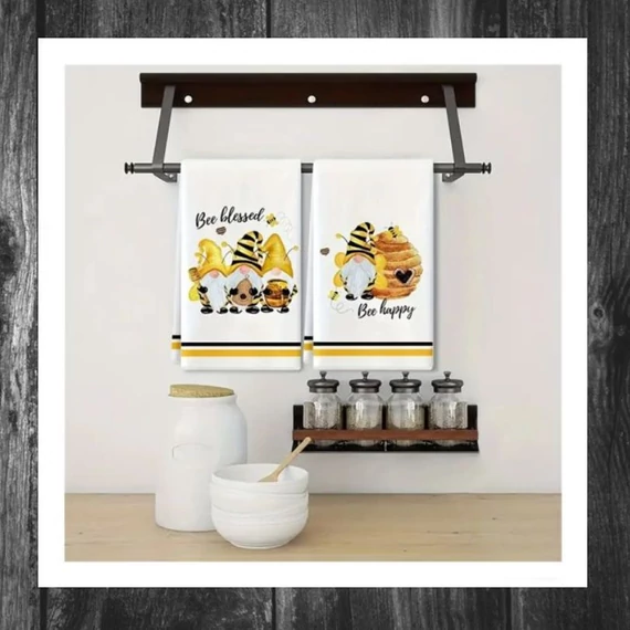 Be Happy Bucătărie Set de Prosoape 2 Bucăți HT181678