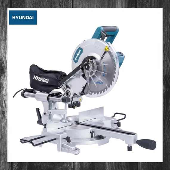 Hyundai HYD-210L-M – Fierăstrău circular glisant cu laser, 1800W