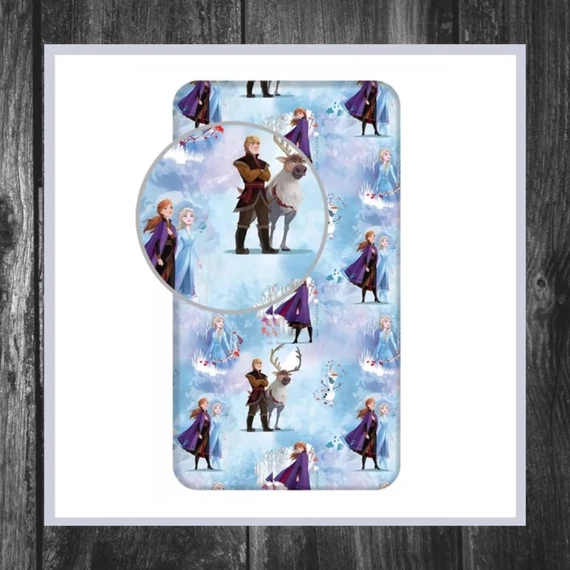 Lenjerie de pat Disney Frozen, Disney Înghețata Regatului 90x200 cm JFK034897
