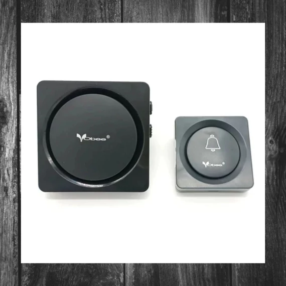 Sonerie wireless neagră cu 38 de melodii – Model KE23-76