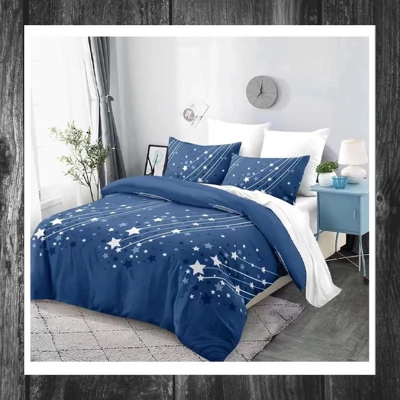 


Set de lenjerie de pat Moon 7 piese, albastru MOON6