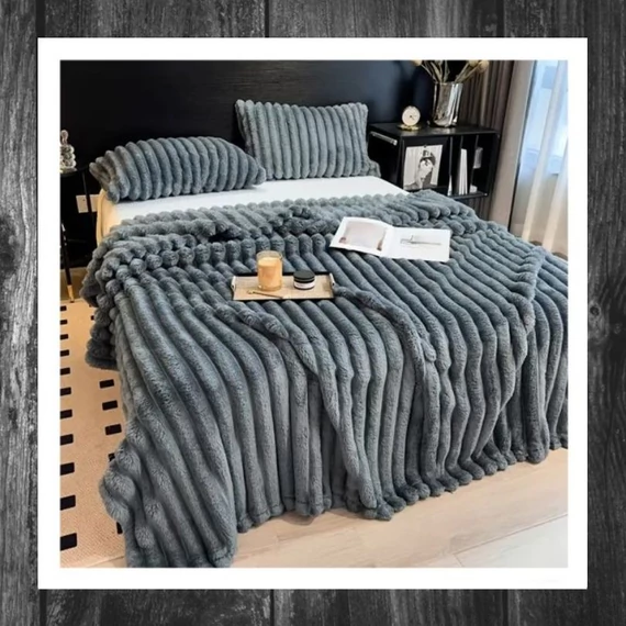 LUXIA Pilotă 200 x 230 cm Gri Închis NP270015ssz