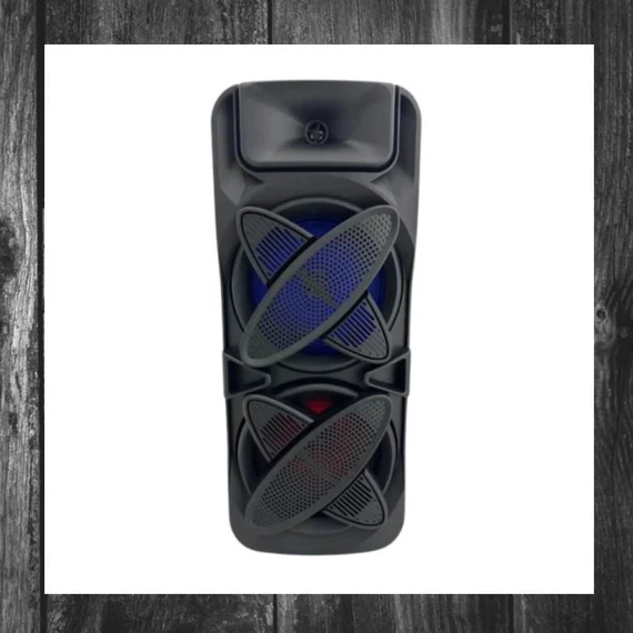 Boxă Bluetooth cu Afișaj Digital, Microfon cu Fir și Telecomandă QL-8806
