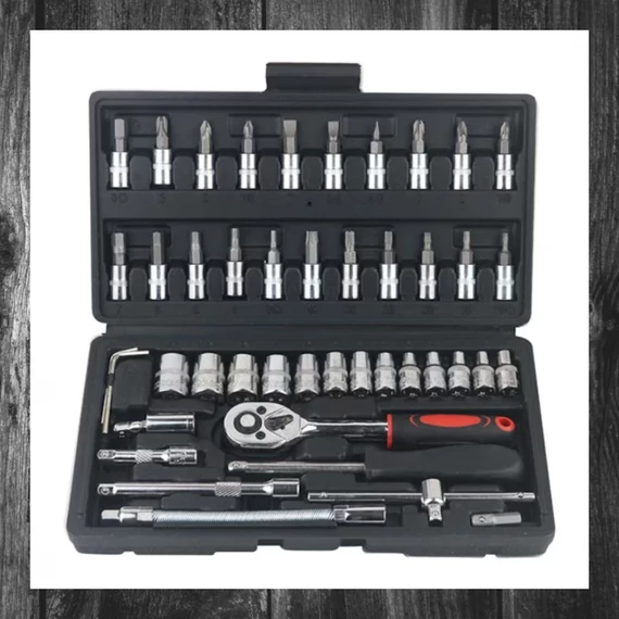 Set de Chei Tubulare Kraftroyal, 46 Piese - RKL-46SS
