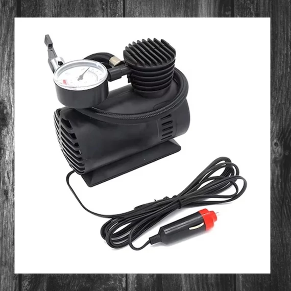 Compresor auto Retoo 12V, 300 PSI cu manometru