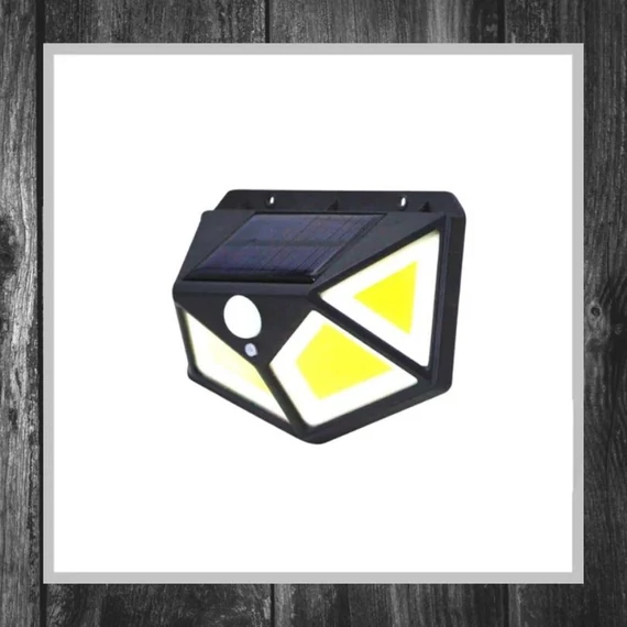 Lampa de Perete Solară cu Senzor de Mișcare 114 LED SH-114B