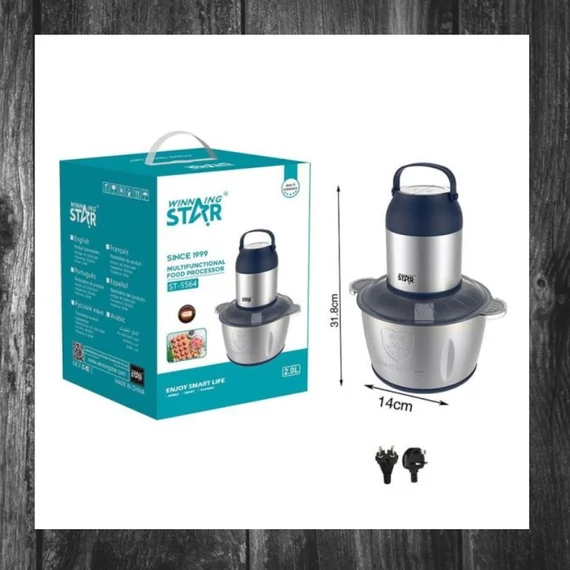 Procesor de alimente multifuncțional Winning Star, 250W, 2L – model ST-5564