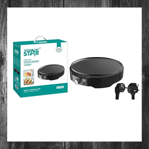 Aparat electric pentru clătite și crepe Winning Star ST-9324
