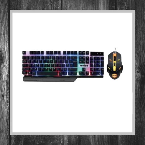 Weibo Tastatură + Mouse Gaming WB550