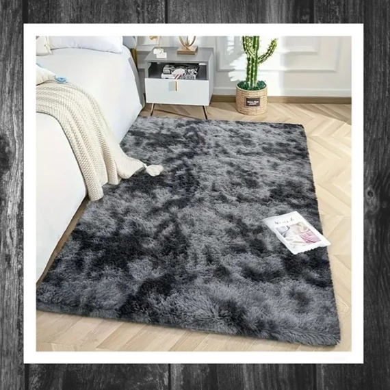 SOFTELLE Covor Pufos Gri Închis 60x160 WX563172ssz