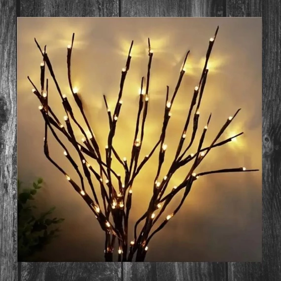 Ramuri Iluminate cu LED-uri 16 bucăți, aproximativ 70 cm XF630273