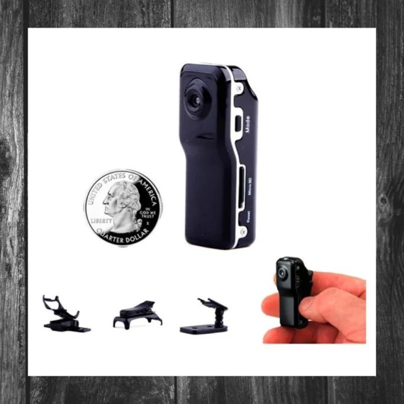Cameră Micro DV Sportivă cu Accesorii Multiple HOLM7398