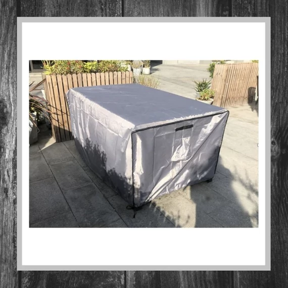 Husă de protecție pentru mobilier de grădină DuraCover, rezistentă la ploaie, 135x135x70 cm holm7477