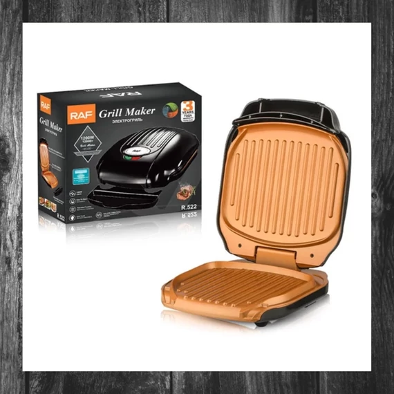 Prolight RAF Grill Electric de Contact 1000W – HOLM8114