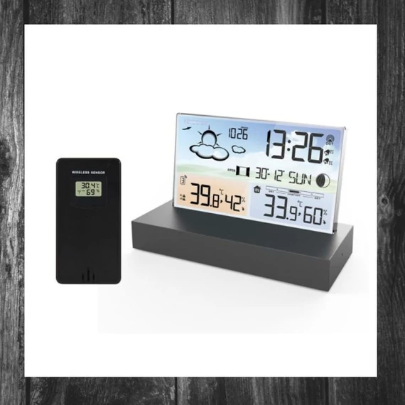 Stație meteo digitală cu display LCD color, cod HOLM8395