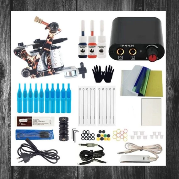 Set de tatuaj Prizon cu cerneală de antrenament holm8422