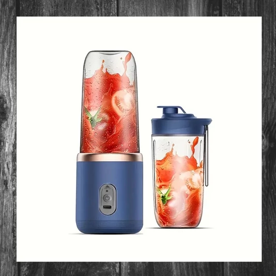 Blender portabil USB cu 6 lame pentru sucuri și smoothie-uri UR96498