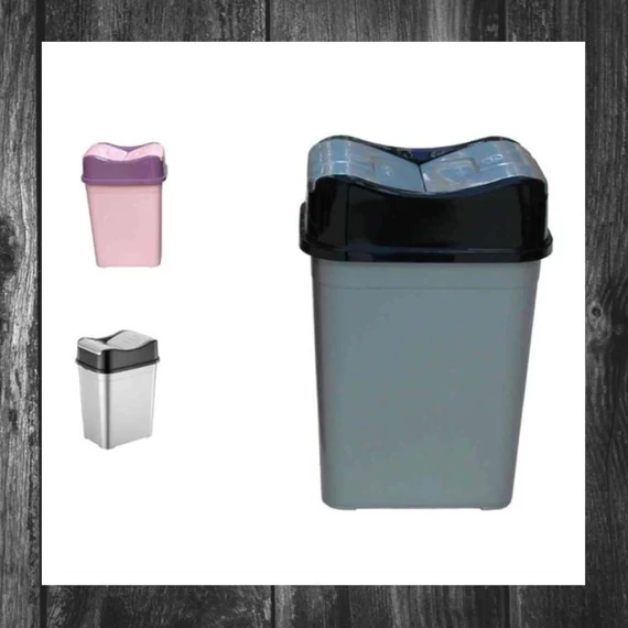 Coș de gunoi cu capac basculant Pelicano 10 litri – 8694917007157