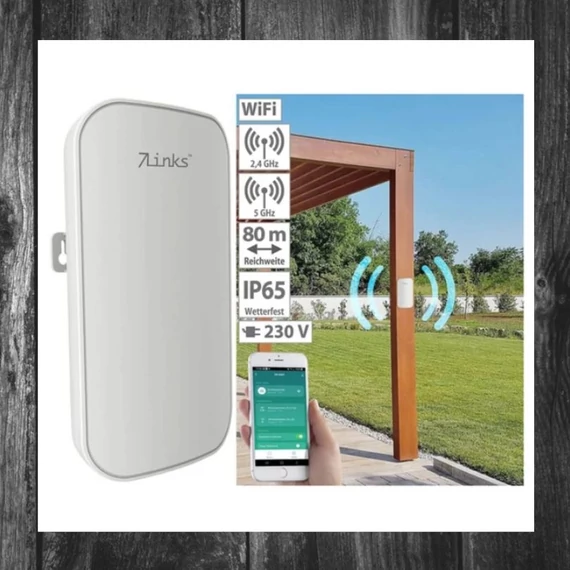 7Links Extensor WiFi Exterior Dual-Band – 1167 Mbit/s 310351078205