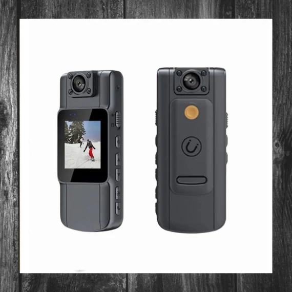 Cameră Mini de Test cu Ecran HD IPS și Obiectiv Rotativ 180° (holm7402)