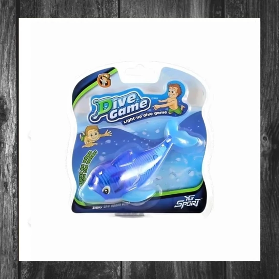 Jucărie de scufundare iluminată – Delfin, 14 cm – 448351
