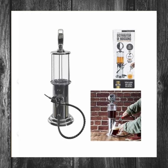 Dozator de băuturi în formă de pompă de benzină – 90 cl KV7333